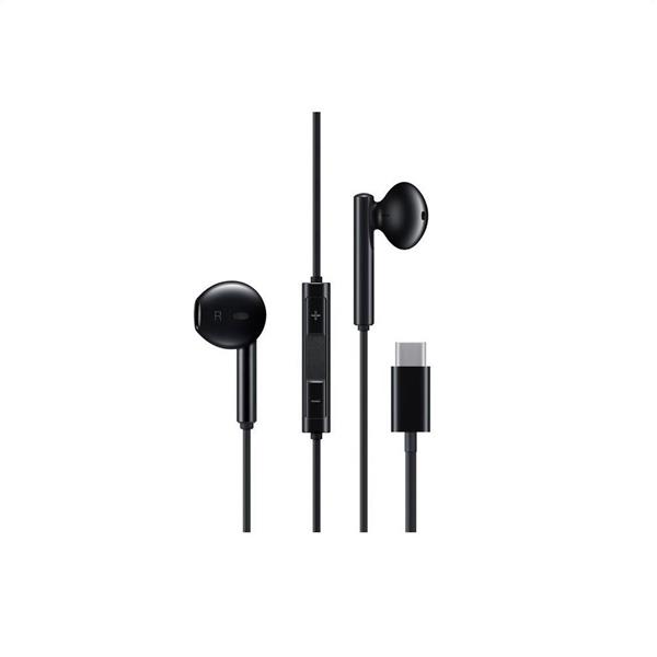 Huawei słuchawki przewodowe CM33 douszne USB-C czarne-2097395