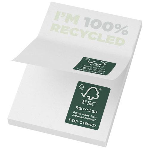 Karteczki samoprzylepne z recyklingu o wymiarach 50 x 75 mm Sticky-Mate® -2336035