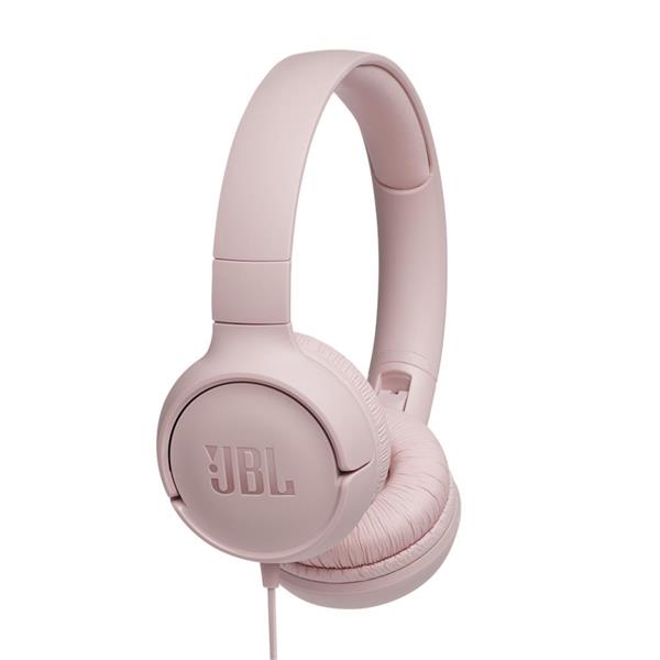 JBL słuchawki przewodowe nauszne T500 różowe-1577587