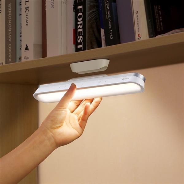 Baseus magnetyczna lampka nocna LED lampa pod szafkę do domu kuchni pokoju biały (DGXC-02)-2168506