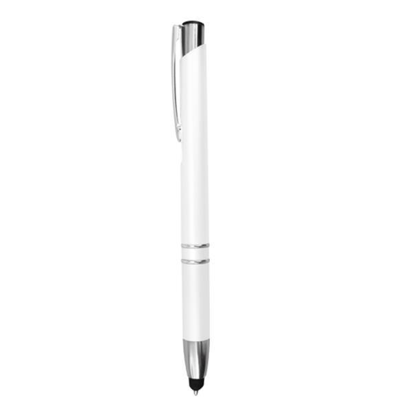 Plastikowy długopis z touchpenem-1918508