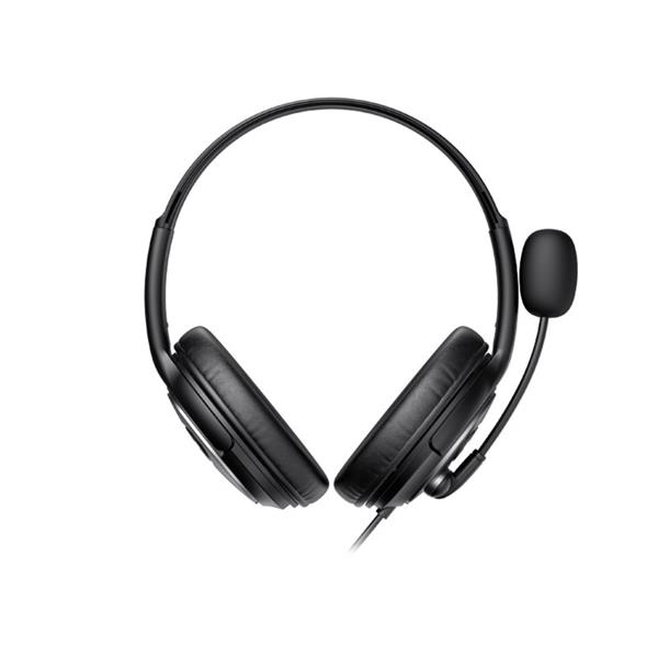 HAVIT słuchawki przewodowe H206d nauszne z mikrofonem czarne-3010084