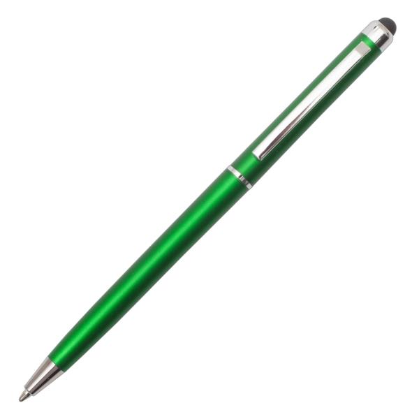 Długopis plastikowy Touch Point, zielony-548433