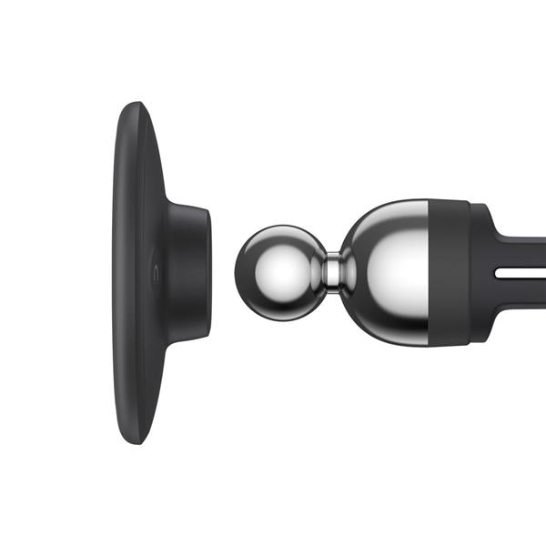 Baseus C01 samochodowy uchwyt magnetyczny do smartfona na kratkę wentylacyjną czarny (SUCC000101)-2405991