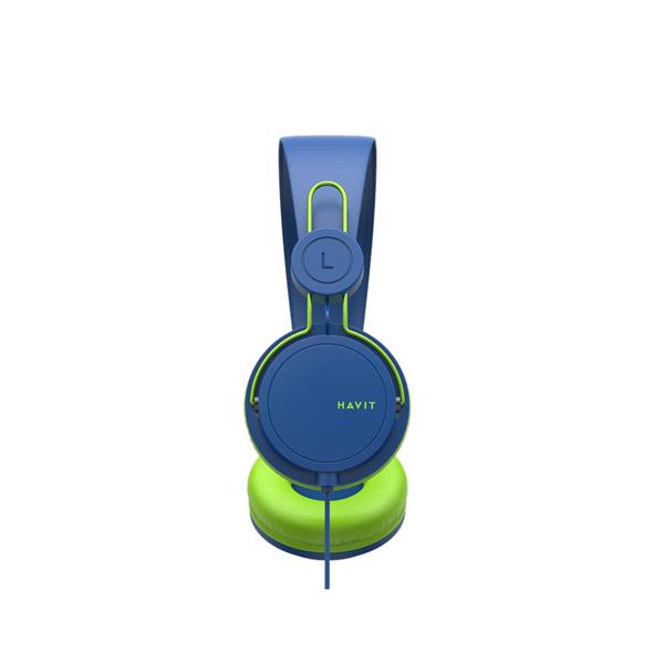 HAVIT słuchawki przewodowe HV-H2198d nauszne niebiesko-zielone-3010088