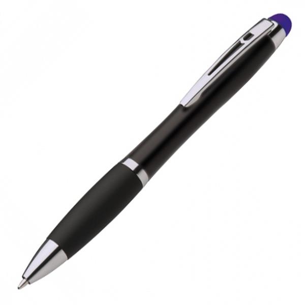 Długopis metalowy touch pen lighting logo LA NUCIA-1928309