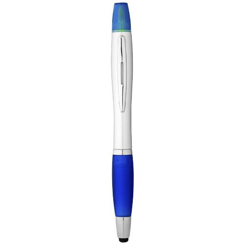 Długopis ze stylusem i zakreślaczem Nash-2310107