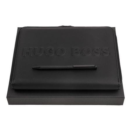 Zestaw upominkowy HUGO BOSS długopis i teczka A5 - HSM2764A + HTM209A-2982286