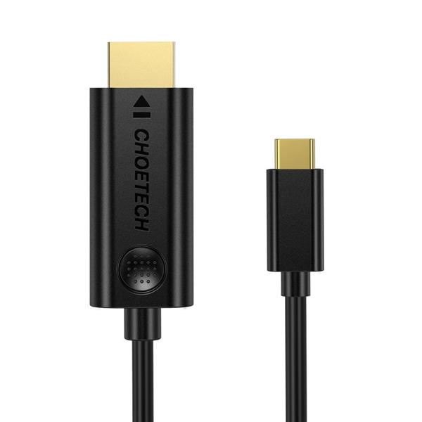 Choetech kabel przewód USB Typ C - HDMI 4K 30Hz 3m czarny (XCH-0030)-2219369
