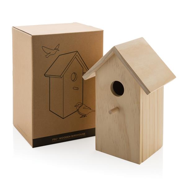 Drewniany domek dla ptaków-3040800