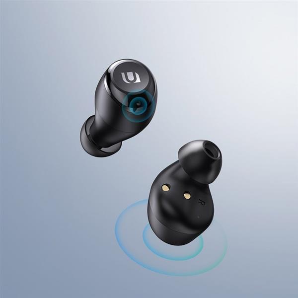 Ugreen dokanałowe bezprzewodowe słuchawki HiTune Bluetooth 5.0 TWS czarny (WS100 80606)-2160184