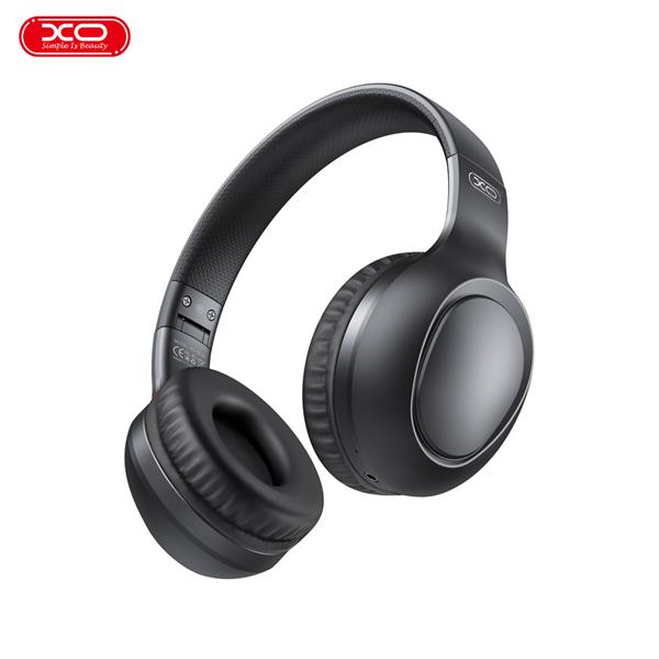 XO Słuchawki Bluetooth BE35 czarne nauszne-3057881