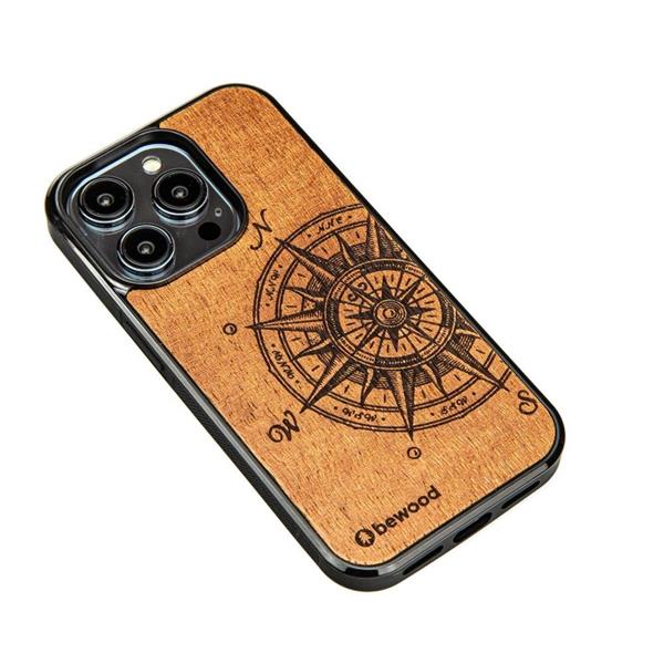 Etui drewniane na iPhone 15 Pro Bewood Traveler Merbau-3140737