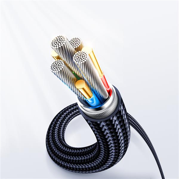 Joyroom kabel USB C – USB C 100W do szybkiego ładowania i transferu danych 1,2 m niebieski (S-CC100A4)-2966894