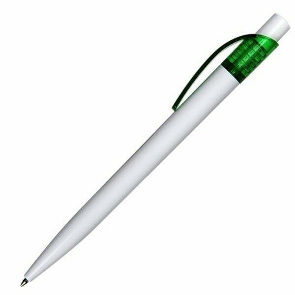 Długopis Easy, zielony/biały-2010259