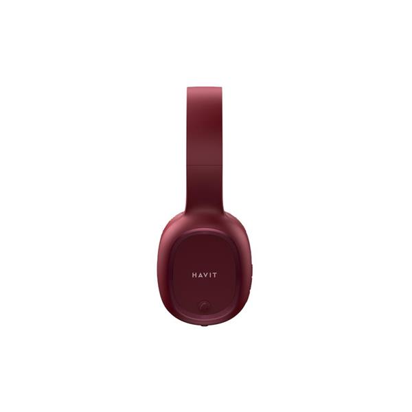 HAVIT słuchawki Bluetooth H2590BT nauszne czerwone-3002811