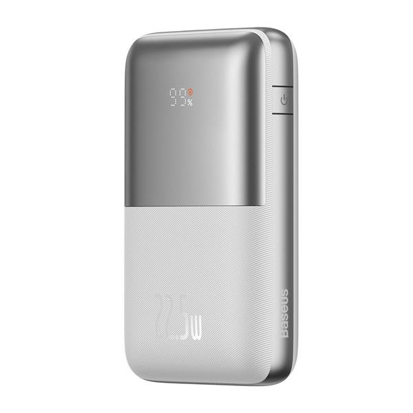 Powerbank Baseus Bipow Pro 20000mAh 22.5W biały z kablem USB Typu A - USB Typu C 3A 0.3m (PPBD040302)-2416462