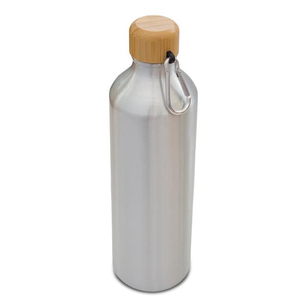 Butelka aluminiowa Luqa 800 ml, srebrny-2650895