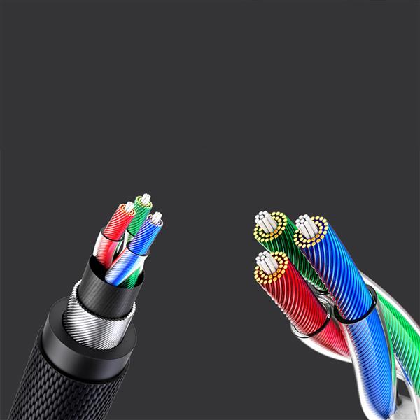 Ugreen kabel przewód AUX mini jack 3.5mm (męski) - mini jack 3,5mm (męski) 2m czarny (AV183)-2262004