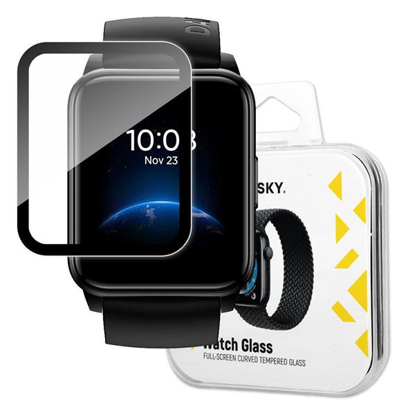 Wozinsky Watch Glass hybrydowe szkło do Realme Watch 2 czarny-2395368