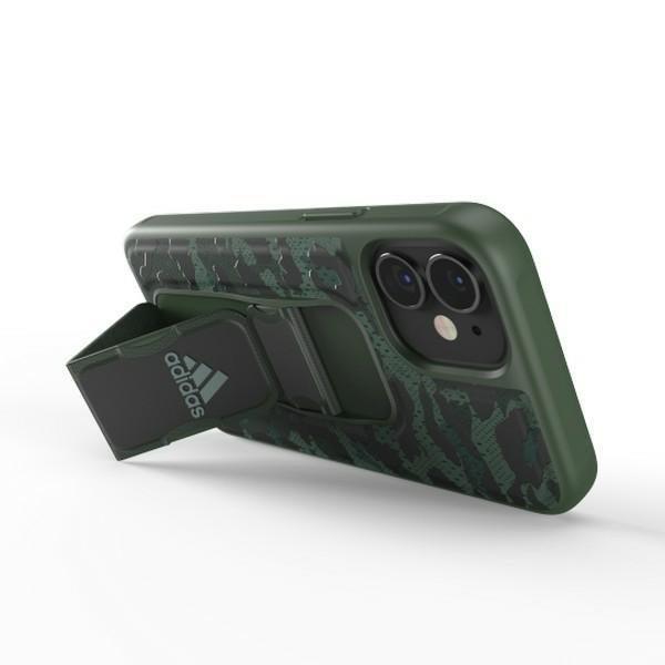 Adidas SP Grip Case Leopard iPhone 12 Mini green/zielony 43719-2284703