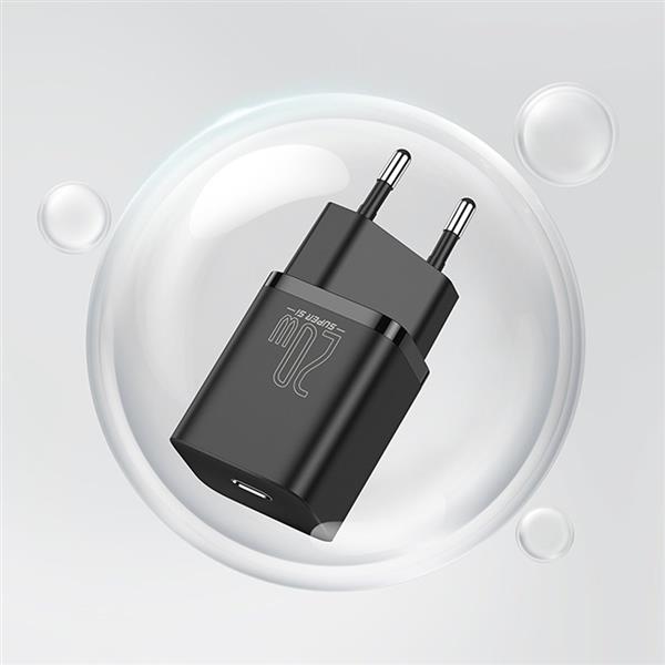 Baseus Super Si 1C szybka ładowarka USB Typ C 20 W Power Delivery niebieski (CCSUP-B03)-2201795
