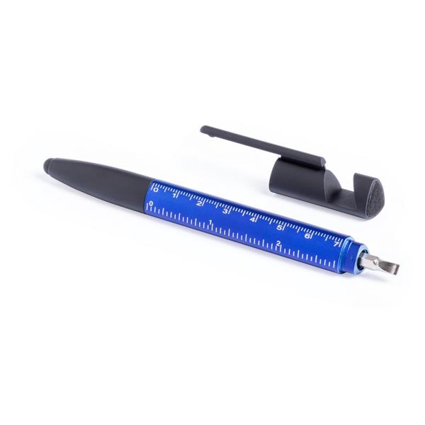 Długopis wielofunkcyjny, czyścik do ekranu, linijka, stojak na telefon, touch pen, śrubokręty-702187