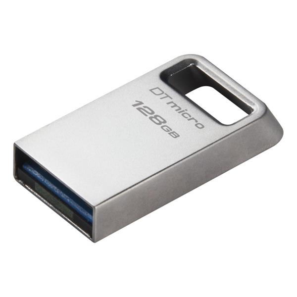 Kingston pendrive 128GB USB 3.0 / USB 3.1 DT Micro G2 metalowy srebrny-2988103