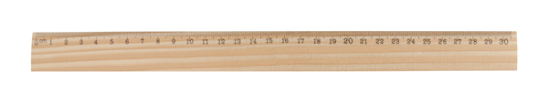 linijka z drewna sosnowego ThreeO-3152795