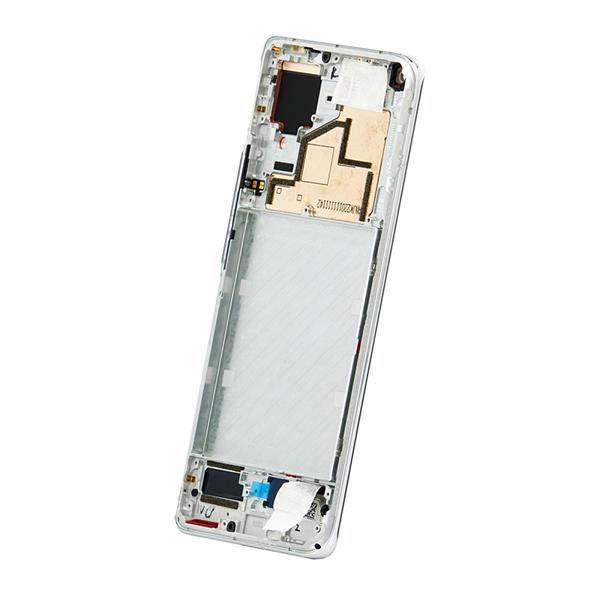 LCD + Panel Dotykowy Xiaomi Mi 11 56000700K200 biały z ramką oryginał-3015904