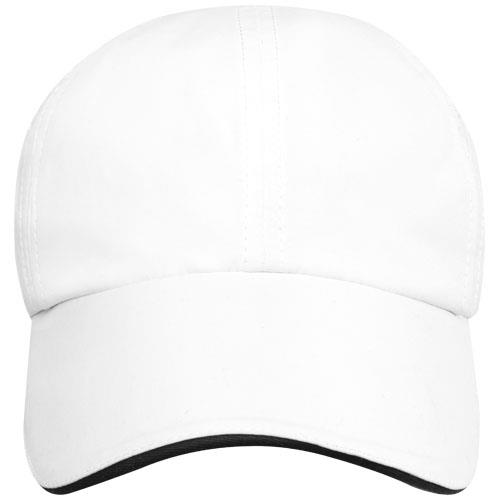 Morion dwukolorowa 6 panelowa czapka GRS z recyklingu o młodzieżowym kroju-2335472