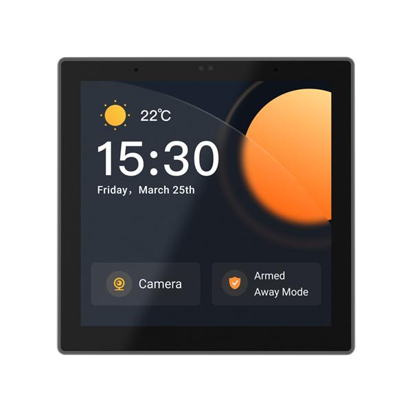 Sonoff panel sterowania inteligentnego domu z ekranem dotykowym Zigbee 3.0 Google Assistant, Alexa czarny (NSPanel Pro)-2965269