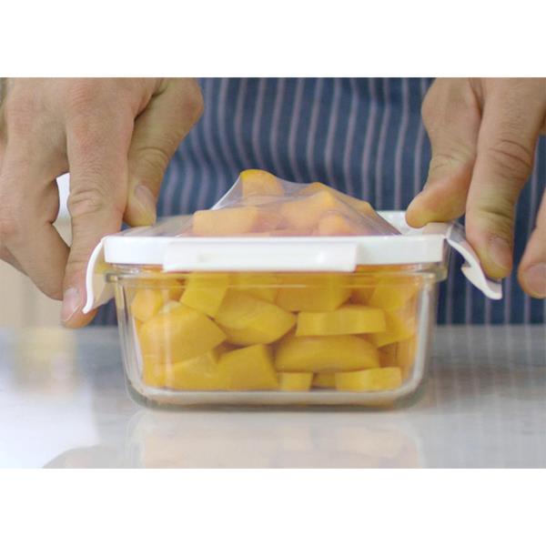 Lunch box Delect 900 ml, transparentny-1631948