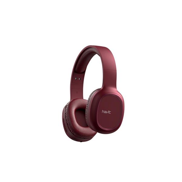 HAVIT słuchawki Bluetooth H2590BT nauszne czerwone-3002812