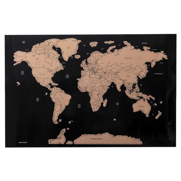 Mapa świata, zdrapka-1512005