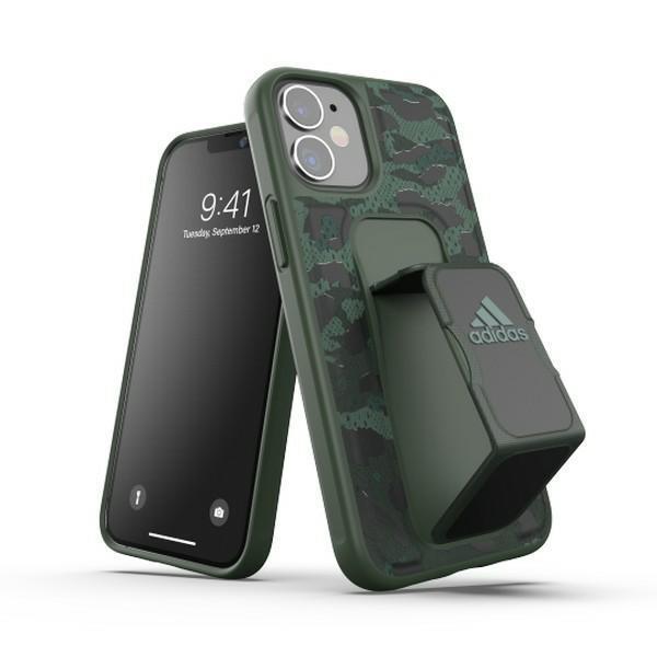Adidas SP Grip Case Leopard iPhone 12 Mini green/zielony 43719-2284696