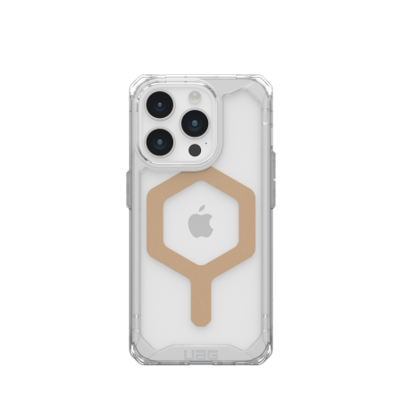 UAG Plyo Magsafe - obudowa ochronna do iPhone 15 Pro kompatybilna z MagSafe (ice-gold)-3142806