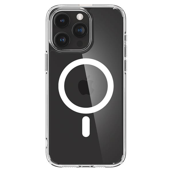Spigen Crystal Hybrid MagSafe, white - iPhone 15 Pro Max-3138308