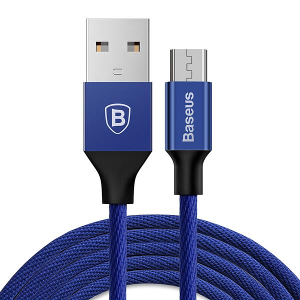 Baseus kabel Yiven USB - microUSB 1,5 m 2A niebieski-2088273