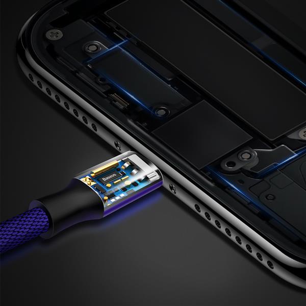 Baseus kabel Yiven USB - Lightning 1,2 m 2A niebieski-2104621
