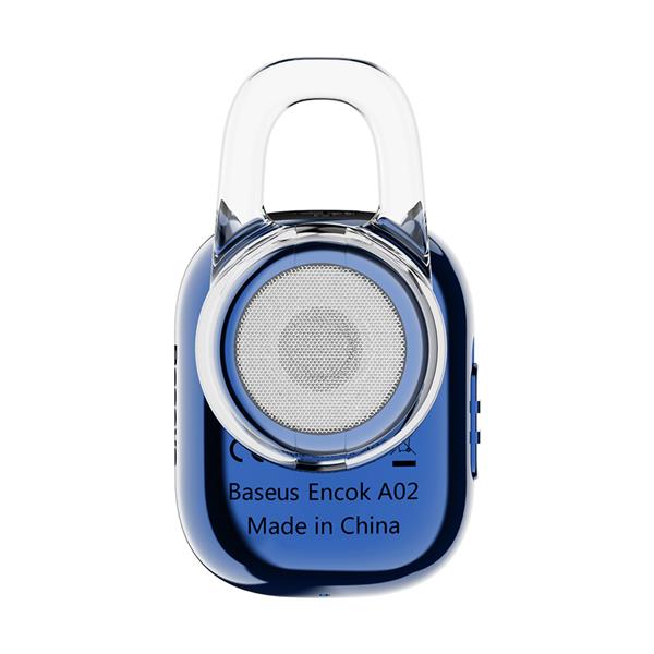 Baseus słuchawka bluetooth Encok Mini A02 niebieska-1224387