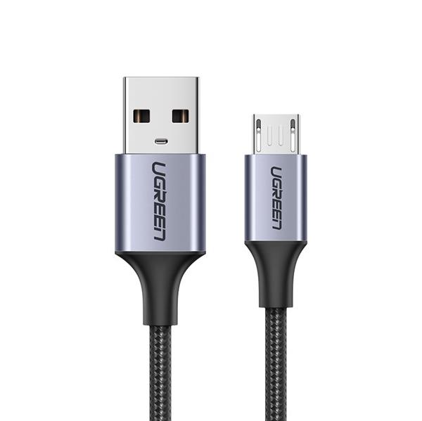 Ugreen kabel przewód USB - micro USB 0,5m szary (60145)-2150856