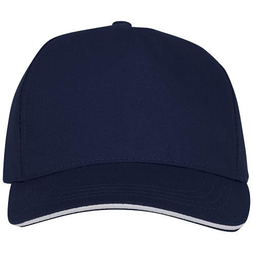 rozowy, 5-panelowa czapka CETO-2327443