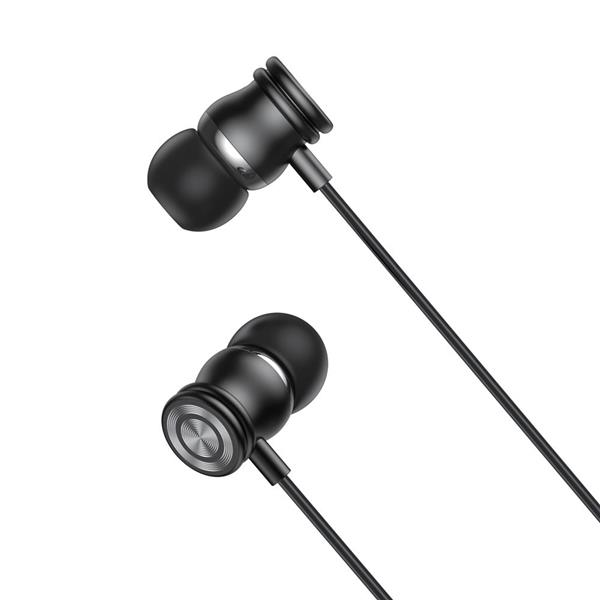 XO słuchawki przewodowe EP56 USB-C dokanałowe czarne-3007195