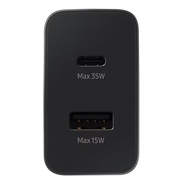 Samsung ładowarka sieciowa USB-C / USB-A 35W czarna (EP-TA220NBEGEU)-2953137