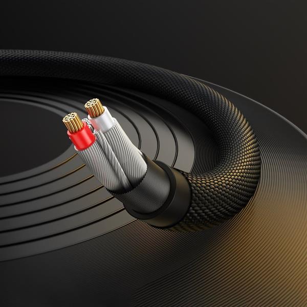 Ugreen przewód kabel przedłużacz AUX 3,5mm mini jack 0,2m czarny (AV191 50253)-2201532