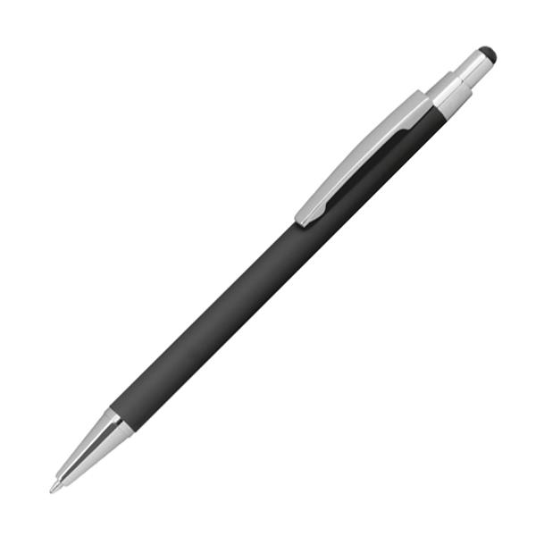Długopis metalowy, gumowany-2367271