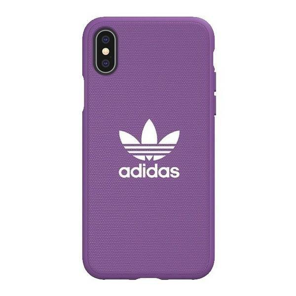 Adidas Moulded Case CANVAS iPhone X/Xs purpurowy/purple 33330-2284188