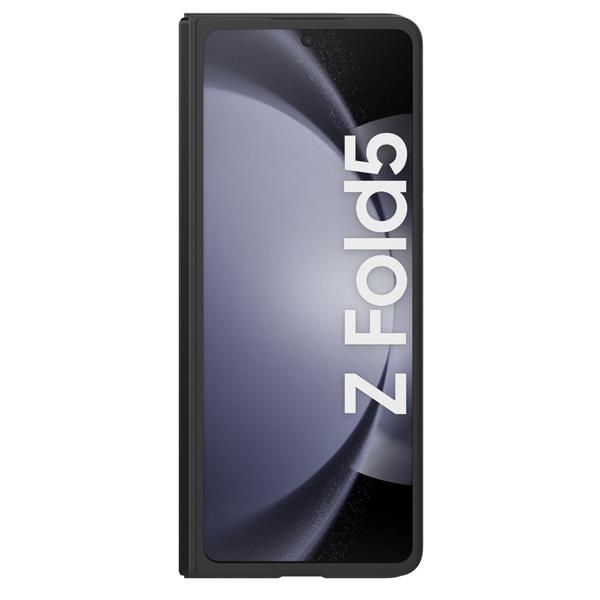 Silikonowe etui Nillkin CamShield Silky Silicone Case do Samsung Galaxy Z Fold 5 z osłoną na aparat - czarne-3131648