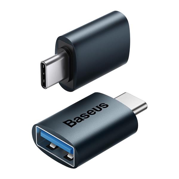 Baseus adapter Ingeniuity USB-C do USB-A 3.1 niebieski OTG-2988046